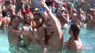 Wild Swinger Pool Party with Lots of Naked Chicks 10