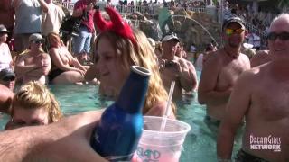 Wild Swinger Pool Party with Lots of Naked Chicks 11