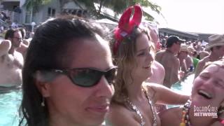 Wild Swinger Pool Party with Lots of Naked Chicks 12