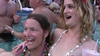 Wild Swinger Pool Party with Lots of Naked Chicks 4