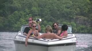 Home Video Voyeur Topless Boat Ride 10