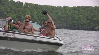 Home Video Voyeur Topless Boat Ride 11