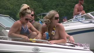 Home Video Voyeur Topless Boat Ride 3