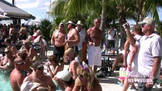 Fantasy Fest Pool Party Filled with Swingers 6