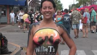 Daytime Festival Body Painted Hotties 6