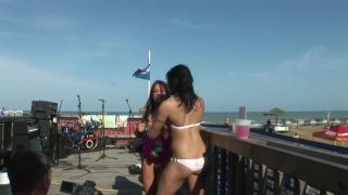 Girls Show Pussy in VIP OF MTV Beach Party 10