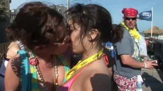 Girls Show Pussy in VIP OF MTV Beach Party 9