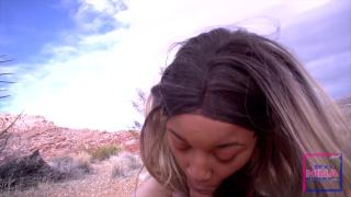 Nina Rivera Gets Anally Fucked in the Desert by 2 Guys 11
