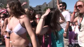 Hot Bikini Clad Coeds Dance and Party in Texas 11
