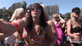 Hot Bikini Clad Coeds Dance and Party in Texas 7