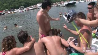 Wild Topless Party in Lake of the Ozarks 1