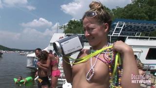 Wild Topless Party in Lake of the Ozarks 9