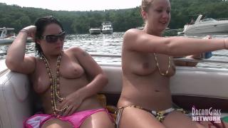 Topless Boat Ride with Partying Coeds