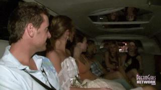 First Time Flashers go on a Wild Limo Ride 1