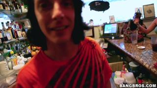 BANGBROS - Bar Hopping with Charity Bangs, Marie McCray & Lizzy London 5