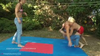 Peter's Defeat, Victoria, Diana - 11' - Fantasy Mixed Wrestling 11