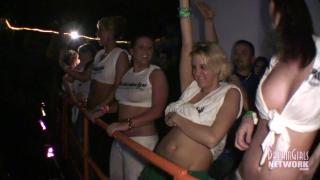 Partying Coeds Compete for Cash in South Padre Island