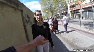 BANGBROS - Erica Fontes and Nick Moreno have Public Sex in Spain! 2