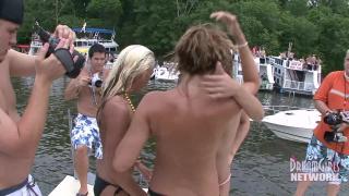 Wild Boat Party with Naked Chicks Licking Pussy 7