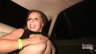 Hot Slut Gets Wild in Car Ride Home from Club 9
