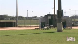 Crazy Girl Gets Naked on a College Baseball Field 1