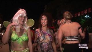 Awesome Body Paint at Swinger Street Party 11