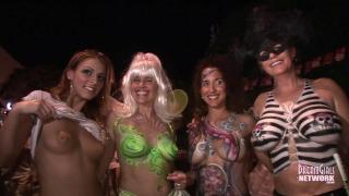 Awesome Body Paint at Swinger Street Party 8