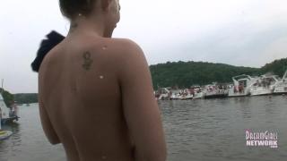 Hot Blonde Hangs out Naked on our Houseboat 3