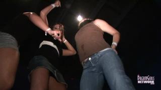 Nice Panty Upskirts of Girls Dancing on Bar 11