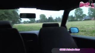 Hot Quickie Fuck in the Car with Big Black Cock and a Naughty White Pussy 6