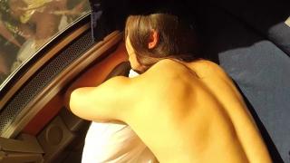 Anal Loving Teen Geneva King Gets her Ass Gaped on the Train 9