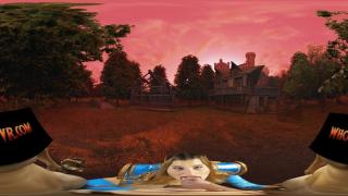 Whorcraft Priest Dakota Rain wants to Slay your Dragon in 360 VR 4