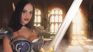 Victoria June Gets Fucked as Lady Slyvanus in Whorecraft 360 VR Cosplay 1