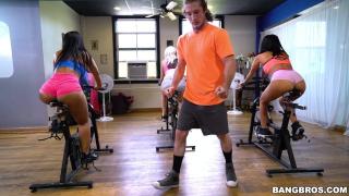 BANGBROS - Rose Monroe Attends Spin Class, Gets her Big Ass Fucked by Brick 1