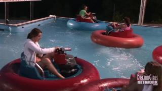 Topless Bumper Boats at Texas Amusement Park 12