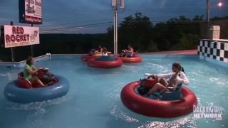 Topless Bumper Boats at Texas Amusement Park 5
