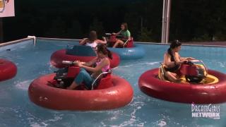 Topless Bumper Boats at Texas Amusement Park 9