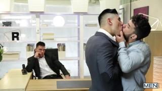 Men.com - Pietro and Ken having Sex with their Boss Paddy 2
