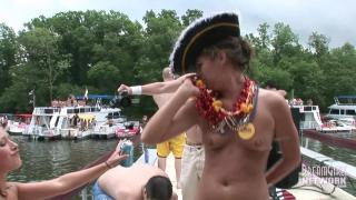 Naked Party Coeds Lake of the Ozarks 5