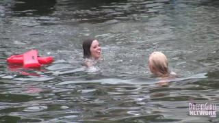 Skinny Dipping dare in Front of a Crowd of Hundreds 11