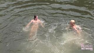 Skinny Dipping dare in Front of a Crowd of Hundreds 7