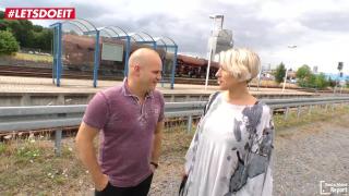 LETSDOEIT - German Amateur MILF Picked up from Train Station 2