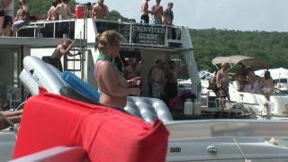 Wild Exhibitionists Party Naked at Ozarks Lake 4