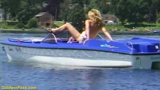 Horny German Couple Loves Outdoor Sex at the Boat 7