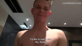 BIGSTR-Twink Blows Cock and gives his Anal Virginity for Easy Money 8