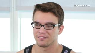 Casting Agent gives Nerdy Twink an Anal Audition & Facial on his Glasses 3