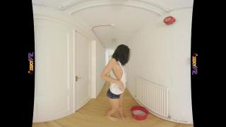 MIA WET T-SHIRT HARD NIPPLE TEASE IN VR 180 3D 2