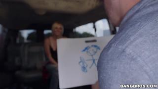 BANGBROS - Blonde Kate England Gets Tricked into Fucking Stranger in a Van 3