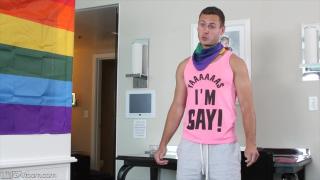 FIRST GAY PRIDE! Hunk Seduces my Straight Ass W/ Blowjob & Lets me try Anal 3