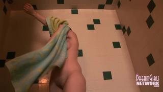 Chunky Butt Emo Soaps her Big Tits up in the Shower 12